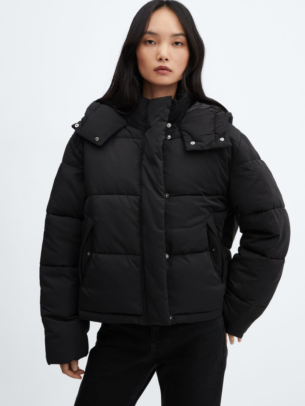 Short quilted anorak
