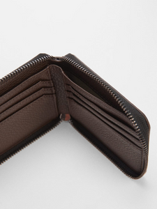 Anti-contactless leather-effect card holder