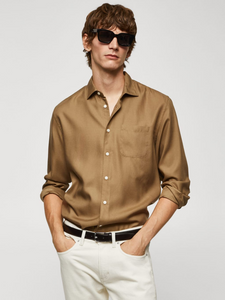 100% tencel shirt with pocket