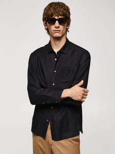 100% tencel shirt with pocket