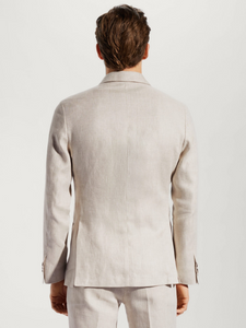 100% linen suit blazer