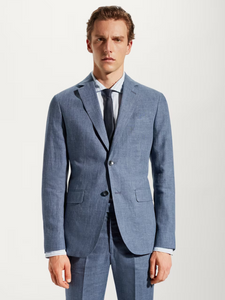 100% linen suit blazer