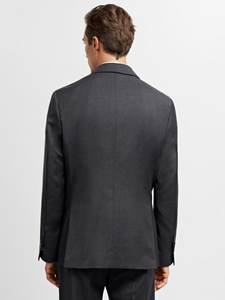 100% virgin wool suit blazer