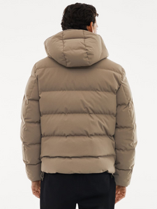 Water-repellent down anorak