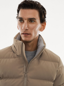 Water-repellent down anorak