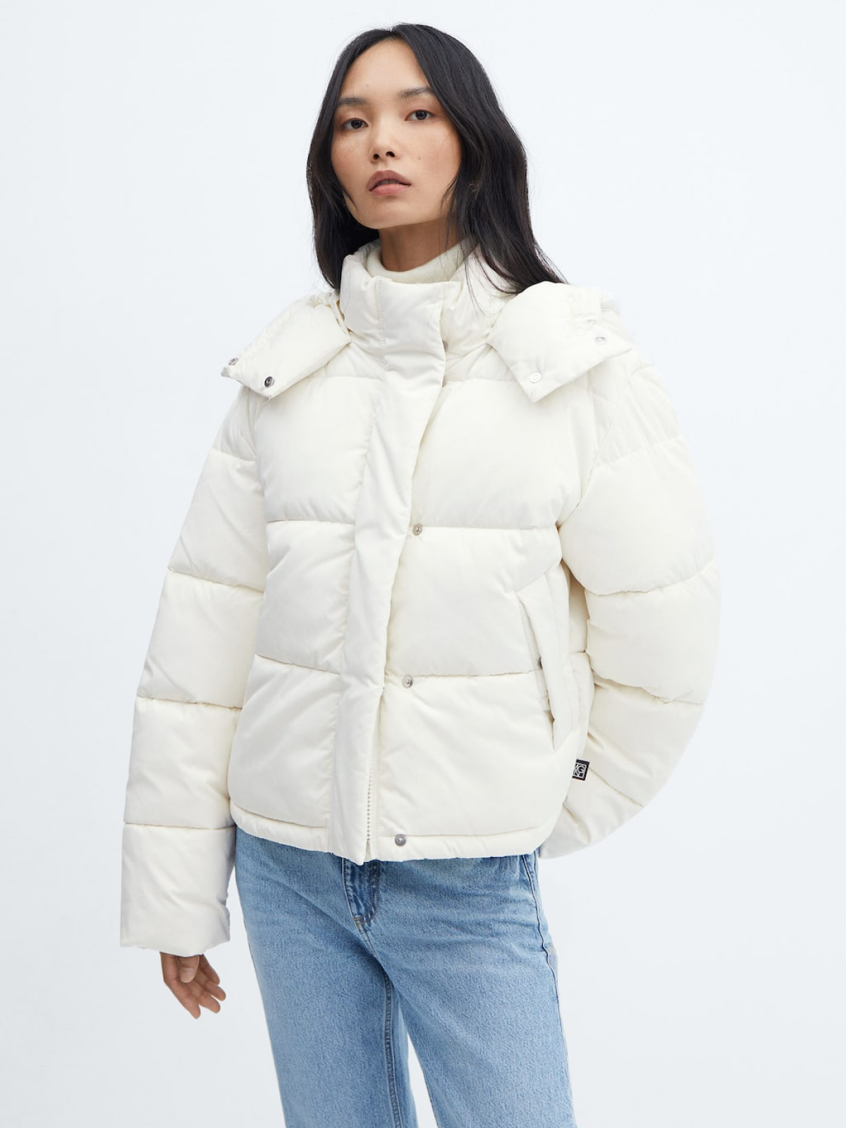 Short quilted anorak