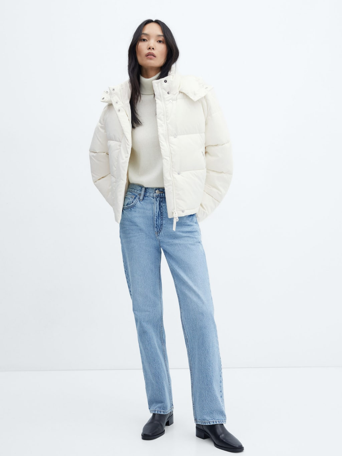 Short quilted anorak